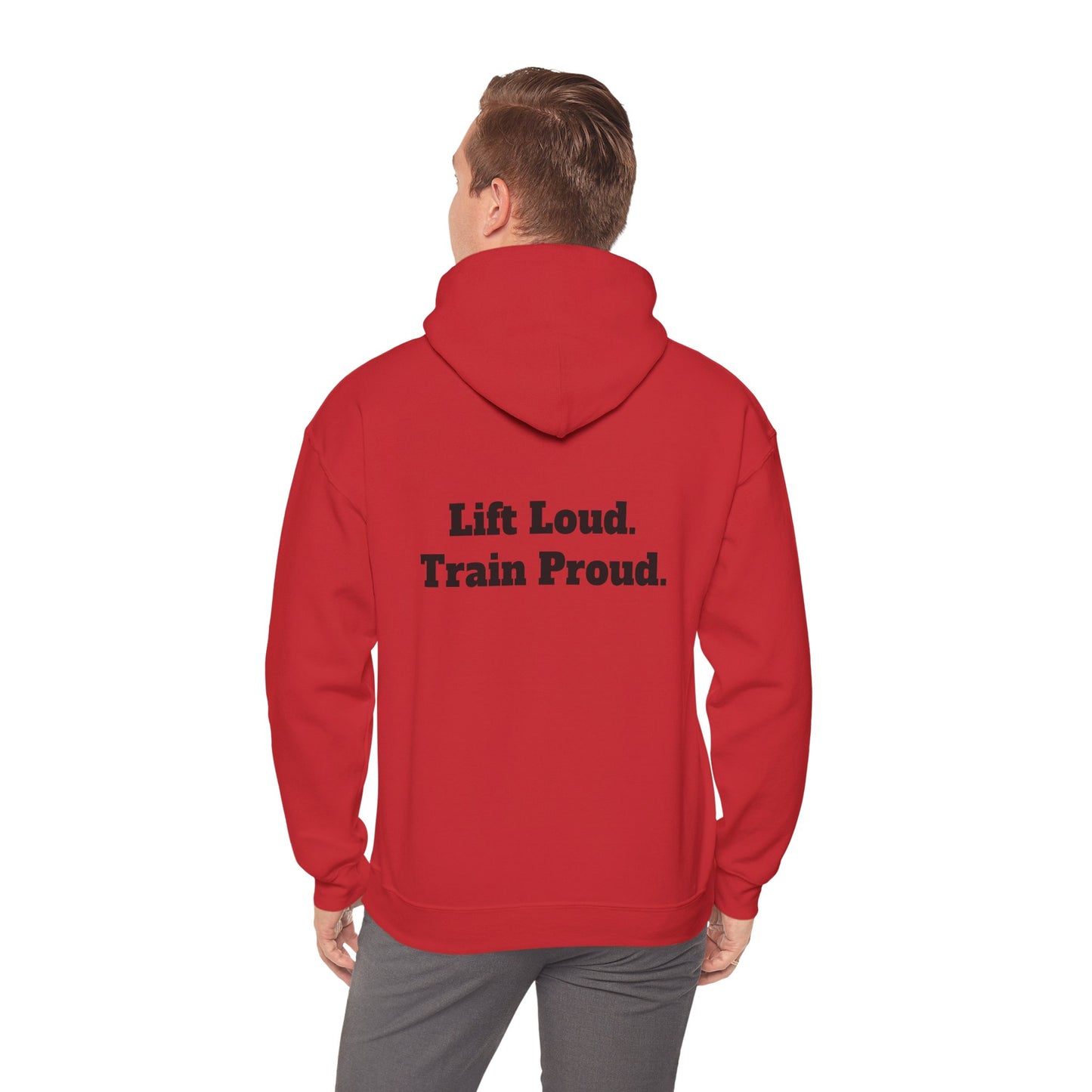 Challenger Hoodie – Unisex Fitness Motivation Sweatshirt for Strength Training, Gym Wear & Athlete Gifts