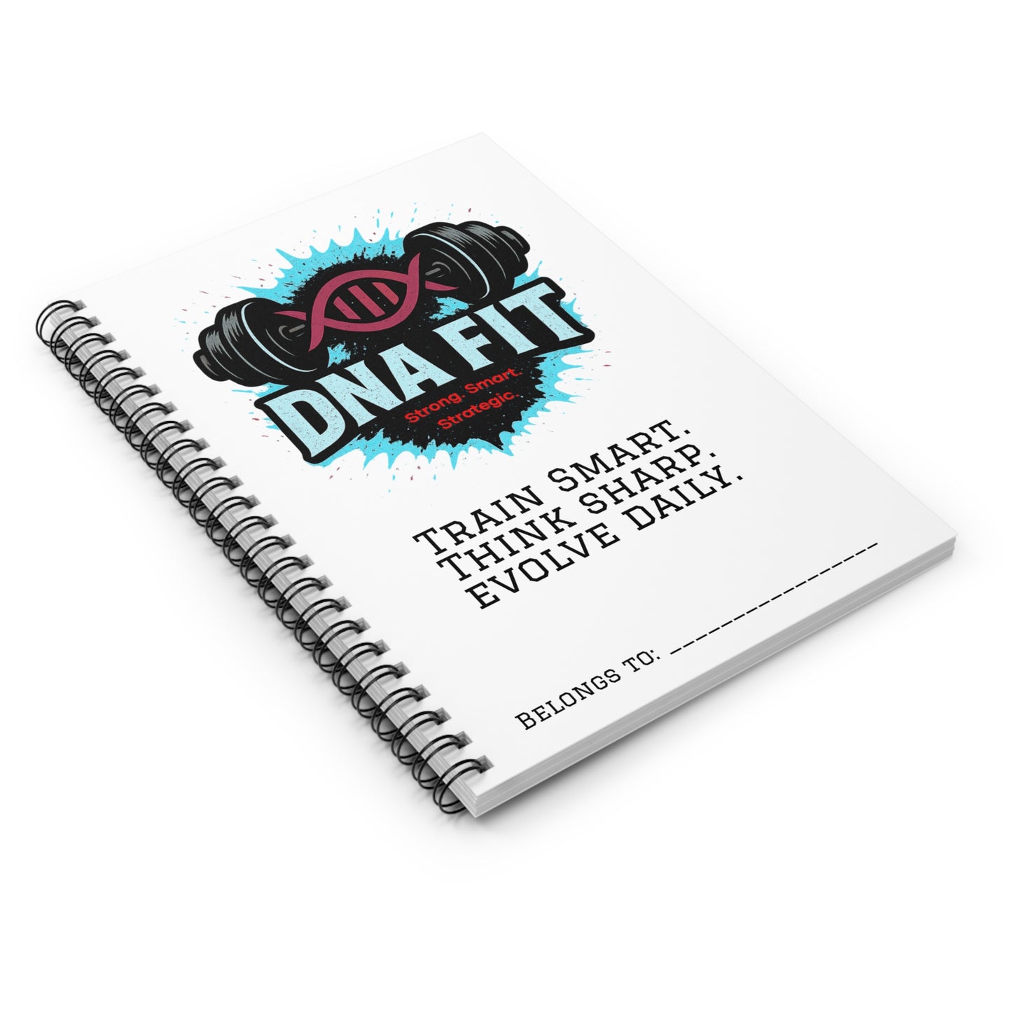Training Tracker Spiral Notebook - Ruled Line