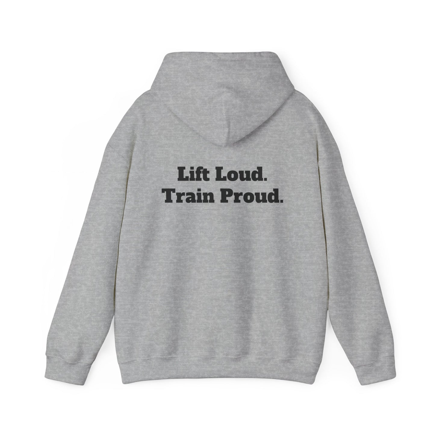 Challenger Hoodie – Unisex Fitness Motivation Sweatshirt for Strength Training, Gym Wear & Athlete Gifts