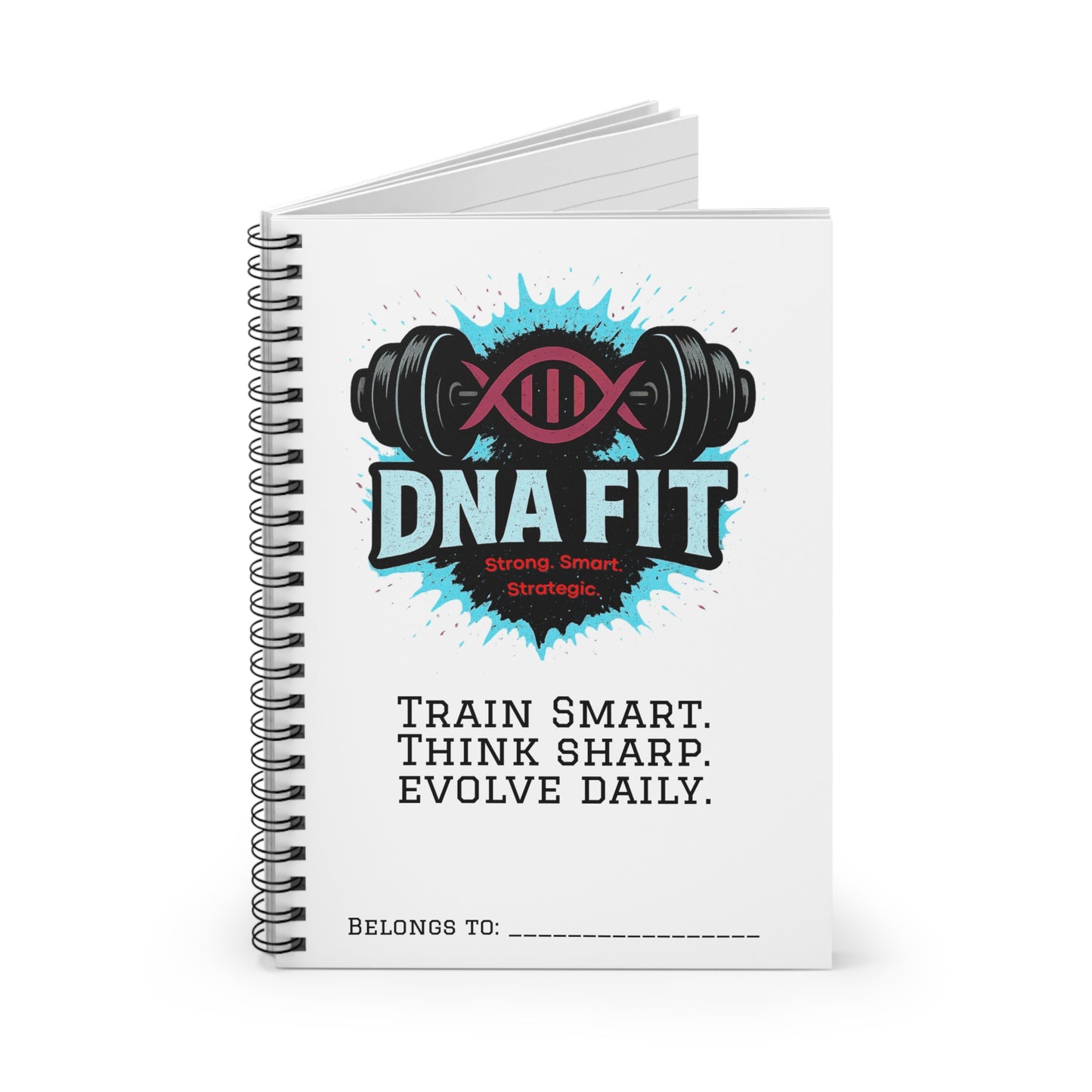 Training Tracker Spiral Notebook - Ruled Line