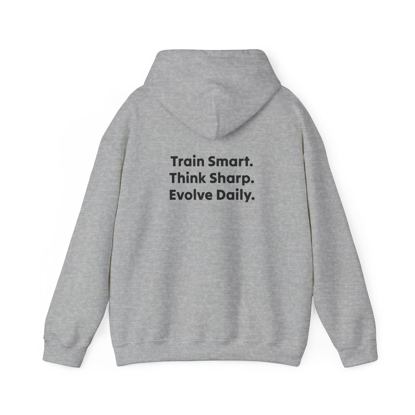 Strategist Fitness Motivational Hoodie for Workouts, Gym Sweatshirt, Casual Unisex Pullover, Evolve Daily Gear, Gift for Athletes