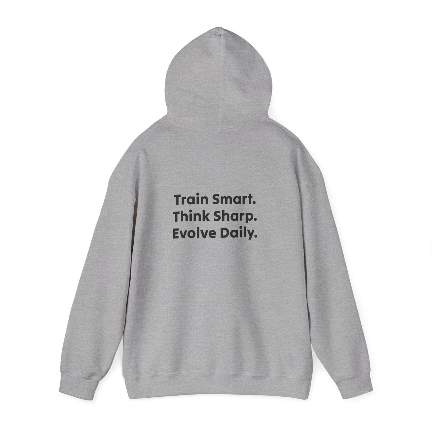 Strategist Fitness Motivational Hoodie for Workouts, Gym Sweatshirt, Casual Unisex Pullover, Evolve Daily Gear, Gift for Athletes