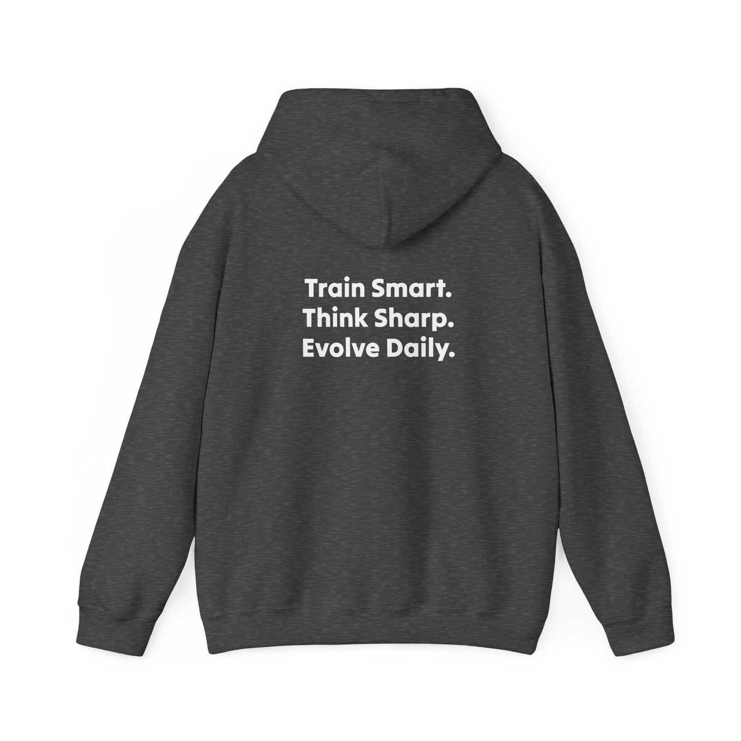 Strategist Fitness Motivational Hoodie for Workouts, Gym Sweatshirt, Casual Unisex Pullover, Evolve Daily Gear, Gift for Athletes
