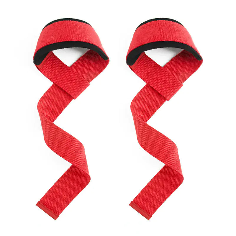 Weightlifting Wrist Straps – Durable Cotton-Poly Support for Gym Training, Grip Strength & Injury Prevention