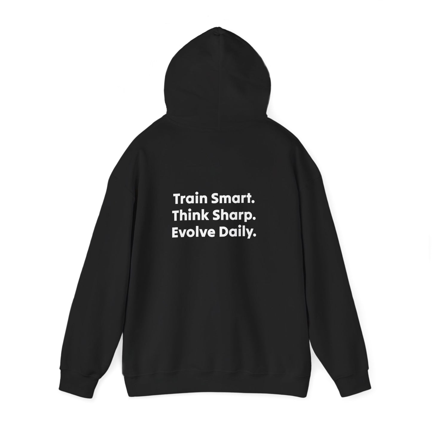 Strategist Fitness Motivational Hoodie for Workouts, Gym Sweatshirt, Casual Unisex Pullover, Evolve Daily Gear, Gift for Athletes