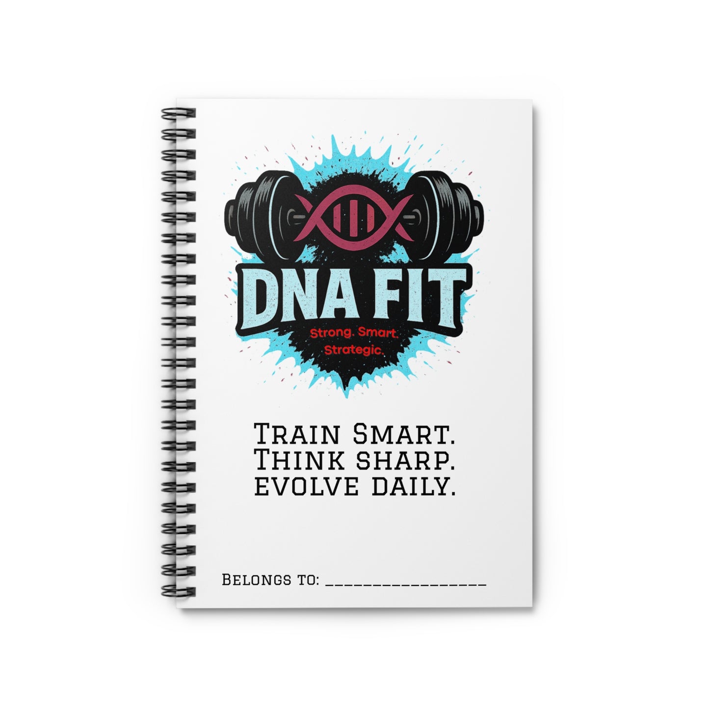 Training Tracker Spiral Notebook - Ruled Line