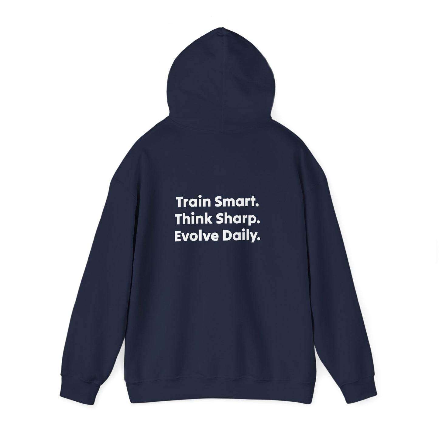 Strategist Fitness Motivational Hoodie for Workouts, Gym Sweatshirt, Casual Unisex Pullover, Evolve Daily Gear, Gift for Athletes