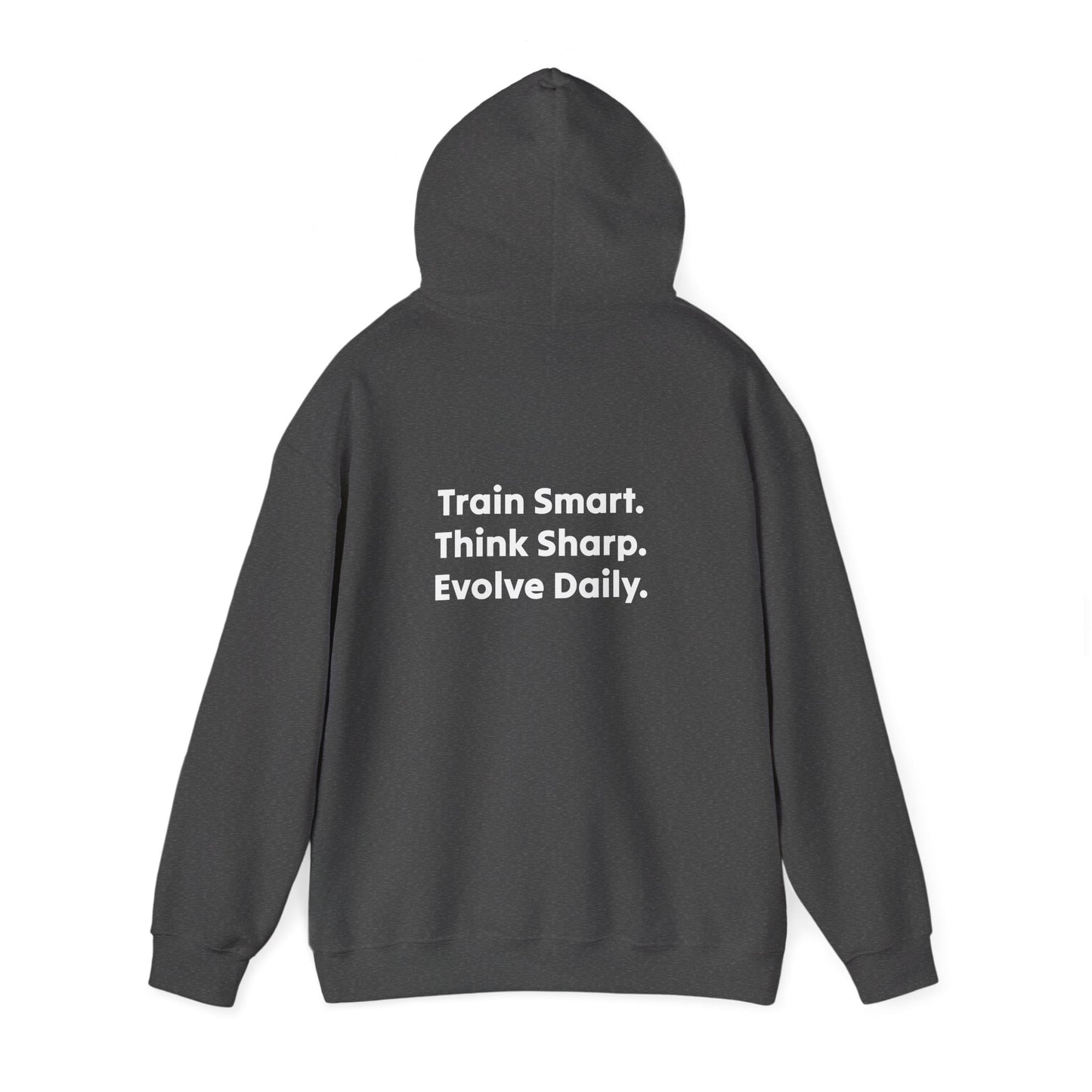 Strategist Fitness Motivational Hoodie for Workouts, Gym Sweatshirt, Casual Unisex Pullover, Evolve Daily Gear, Gift for Athletes