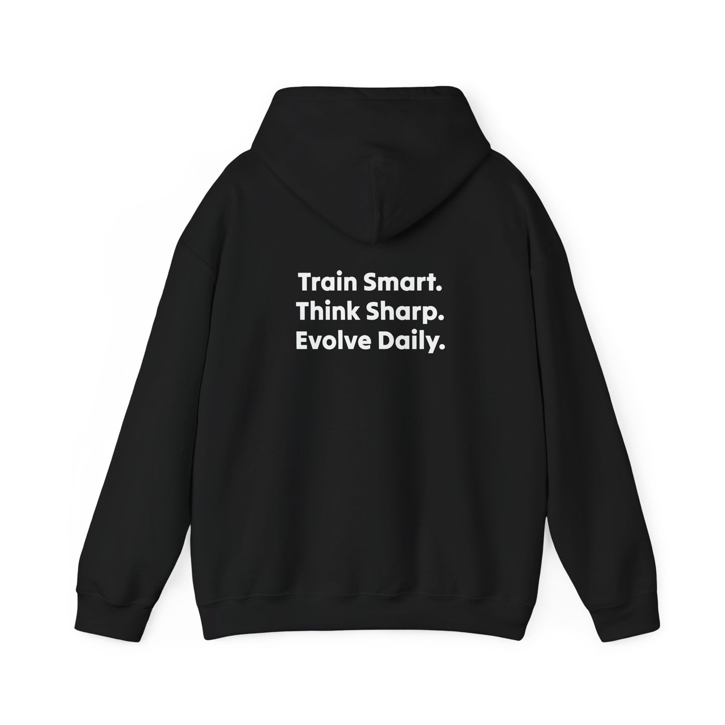 Strategist Fitness Motivational Hoodie for Workouts, Gym Sweatshirt, Casual Unisex Pullover, Evolve Daily Gear, Gift for Athletes