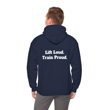 Challenger Hoodie – Unisex Fitness Motivation Sweatshirt for Strength Training, Gym Wear & Athlete Gifts