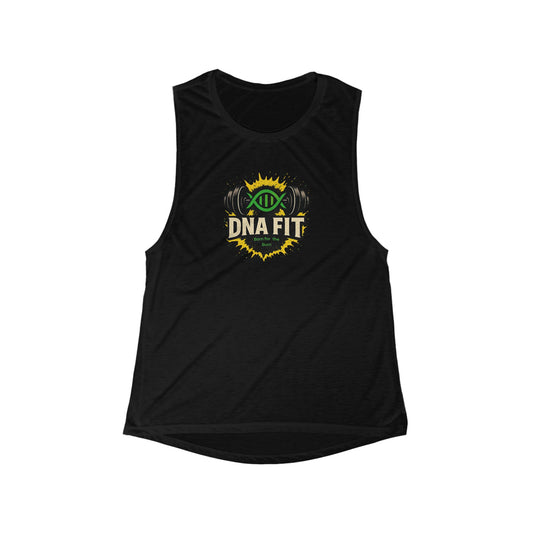 Challenger - Women's Fitness Muscle Tank, Cute Workout Top, Gym Apparel, Casual Summer Shirt, Gift for Fitness Lovers