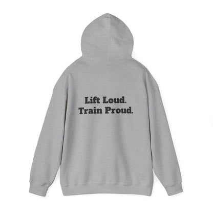 Challenger Hoodie – Unisex Fitness Motivation Sweatshirt for Strength Training, Gym Wear & Athlete Gifts