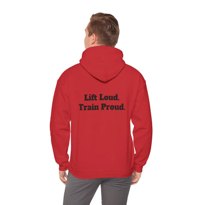 Challenger Hoodie – Unisex Fitness Motivation Sweatshirt for Strength Training, Gym Wear & Athlete Gifts