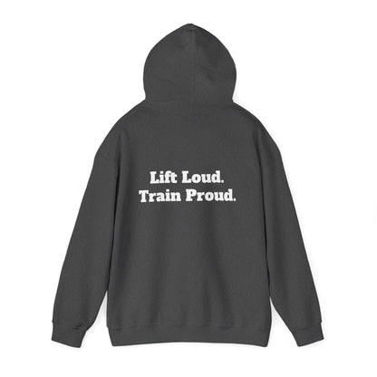 Challenger Hoodie – Unisex Fitness Motivation Sweatshirt for Strength Training, Gym Wear & Athlete Gifts