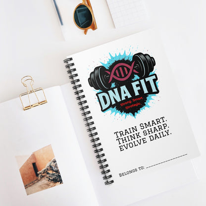 Training Tracker Spiral Notebook - Ruled Line