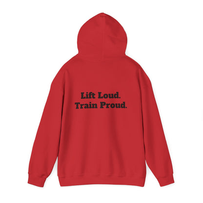 Challenger Hoodie – Unisex Fitness Motivation Sweatshirt for Strength Training, Gym Wear & Athlete Gifts