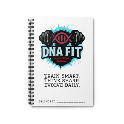 Training Tracker Spiral Notebook - Ruled Line
