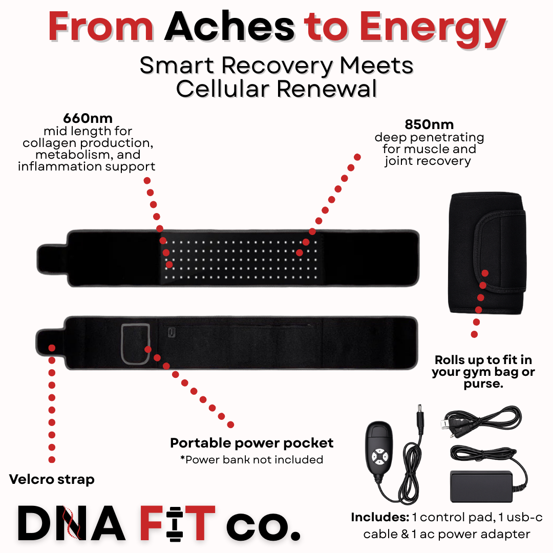 DNA FIT Red Light Therapy Belt
